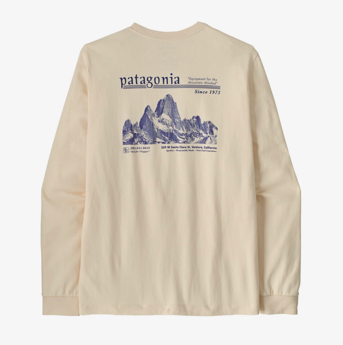 Patagonia Men's L/S MW Hut Tripper Skyline T-Shirt