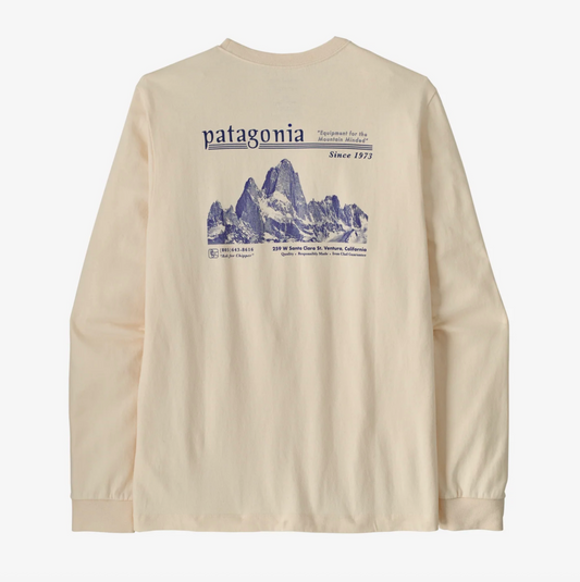 Patagonia Men's L/S MW Hut Tripper Skyline T-Shirt