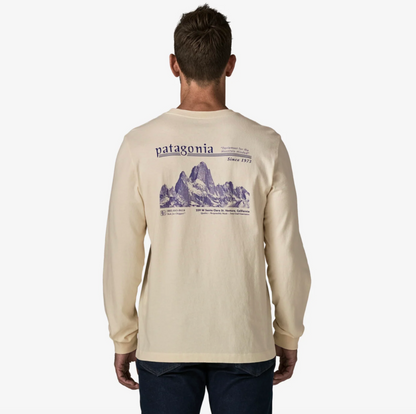 Patagonia Men's L/S MW Hut Tripper Skyline T-Shirt